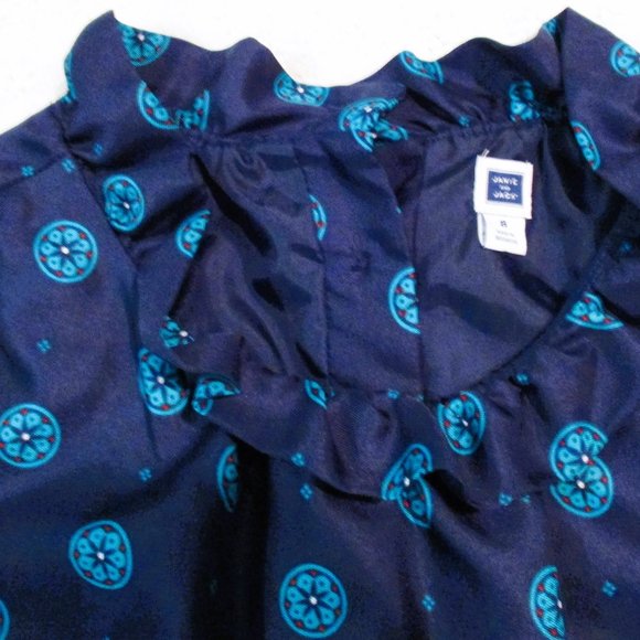 JANIE AND JACK SLEEVELESS RUFFLE NECK SHIRT - Picture 8 of 10